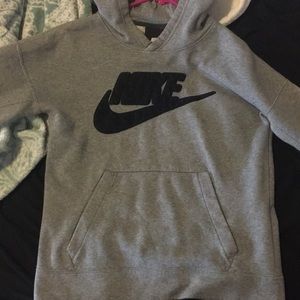 Grey Nike hoodie